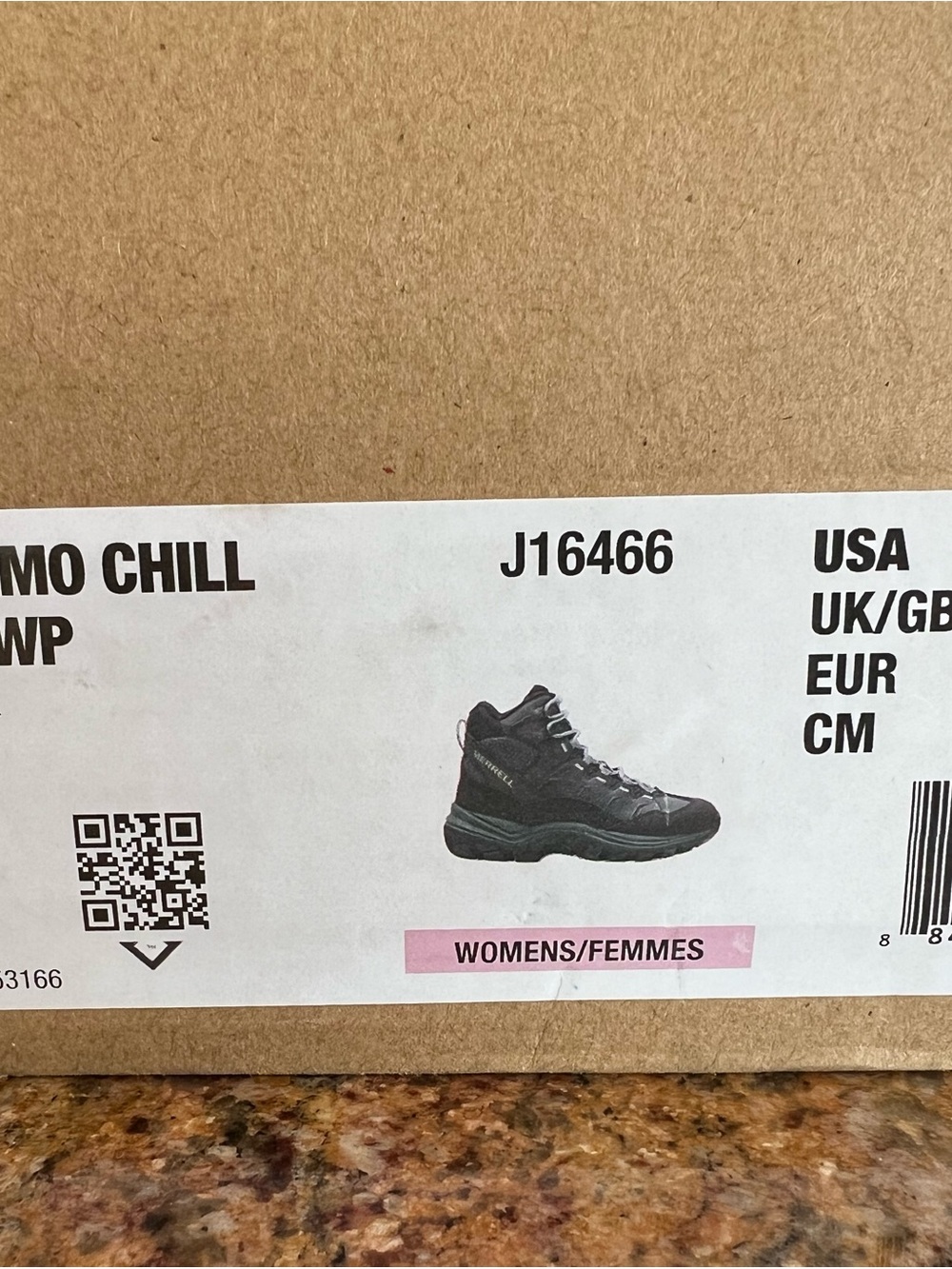 Merrell Women's Lace-Up Hiking Boot - Black
